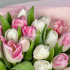 Микс розовых тюльпанов, 21 шт